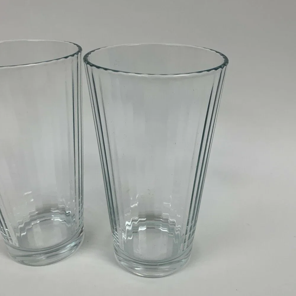 Highball Clear Glass Glasses‎ Panels 6 1/8